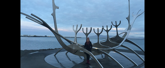 Iceland sculpture